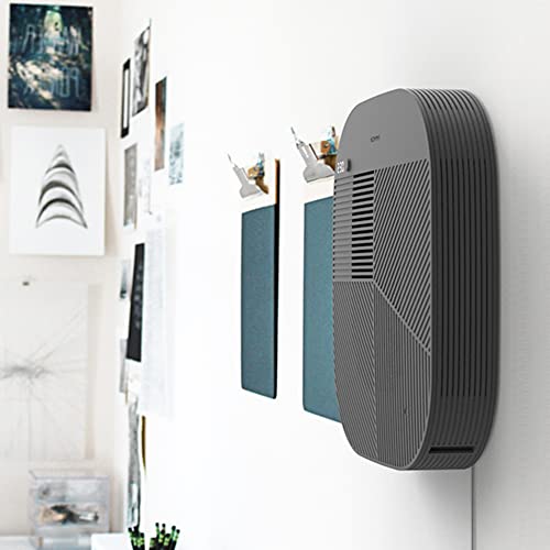 Komma LIGHT CHARCOAL_WALLMOUNT TYPE Lov Air Purifier For Bedroom, 3.1 Inch Slim Wall Mount & Stylish Standing Type, Hepa Filter Air Cleaner thumb #1