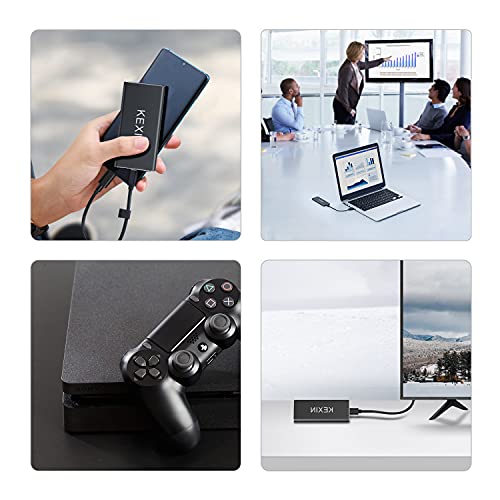 Externe SSD 250GB Kexin Portable Festplatte mit USB 3.0