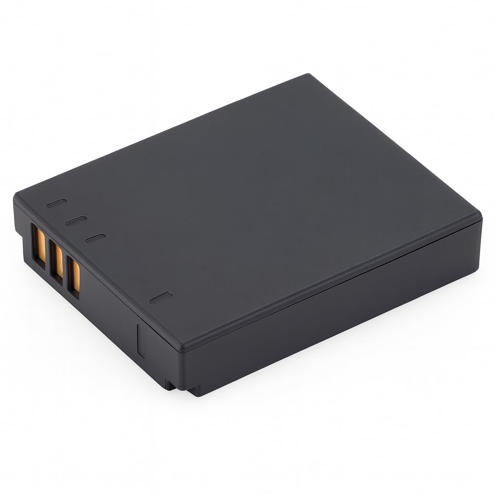 Battery for Panasonic Lumix DMC-FX01, DMC-FX3, DMC-FX07, DMC-FX8, DMC-FX9, DMC-FX10, DMC-FX12, DMC-FX50, DMC-FX100, DMC-FX150, DMC-FX180 Camera - Replacement for CGA-S005, DMW-BCC12 battery