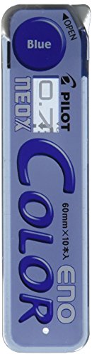 Pilot Color Mechanical Pencil Lead ENO, 0.7mm, Blue, 10 Leads (HRF7C-20-L)