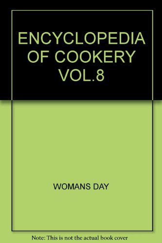Encyclopedia of Cookery Vol. 10 (R-S) B0010IVAN2 Book Cover