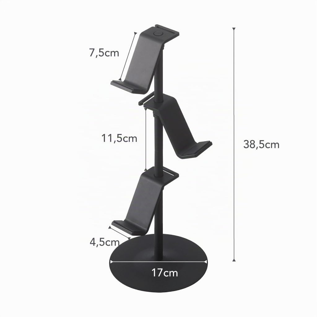 YAMAZAKI Home Support Universel réglable pour manettes de Jeu Noir
