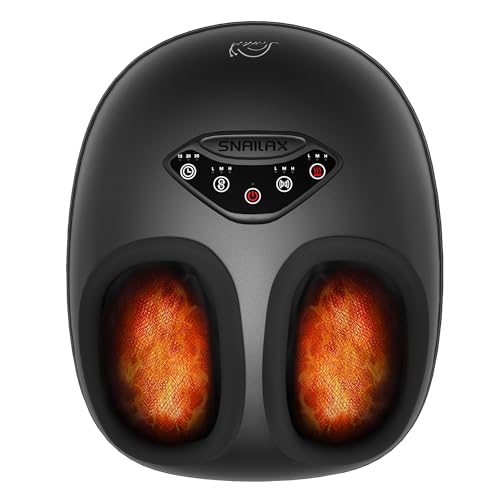 Snailax Foot Massager with Heat Shiatsu Deep Kneading
