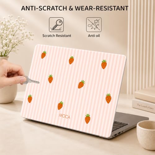 Image of MOCA Case Compatible with MacBook Air 13 inch M5 M4 M3 M2 2026-2022 Hardshell Cover for MacBook Air 13.6, A3449 A3240 A3113 A268