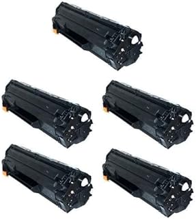 KIT 5 TONERS COMPATÍVEIS CF283A 83A | M127FN M127FW M127 M125 M201 M225 M226 M202 M201DW | PREMIUM 1.5K