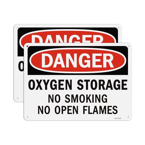 Panneaux No Smoking pour sécuriser votre zone de stockage d'oxygène