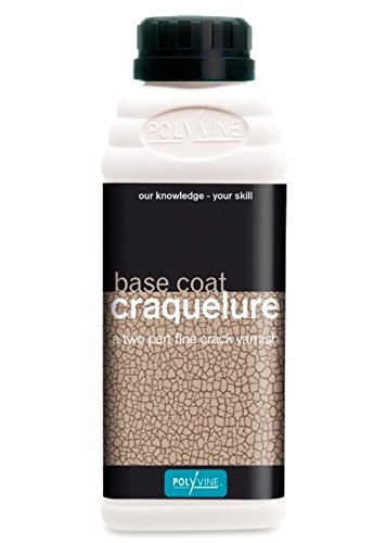 Polyvine Craquelure Antique Crackle Varnish Base Coat 500ml