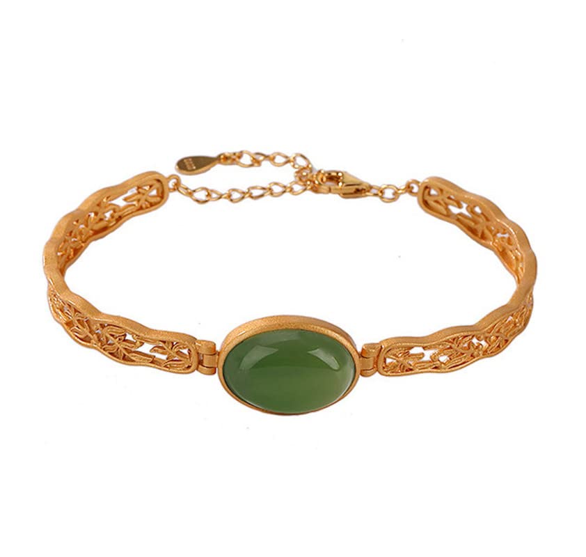 Bracelet en jade précieux He Tian 108 perles, un cadeau d'exception