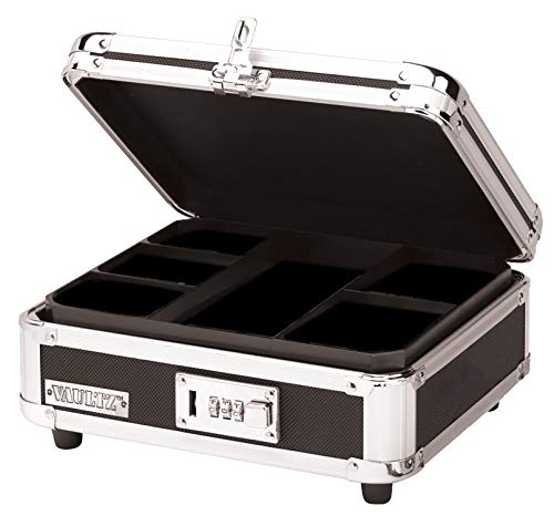 Vaultz® Cash Box, Black #TOP3