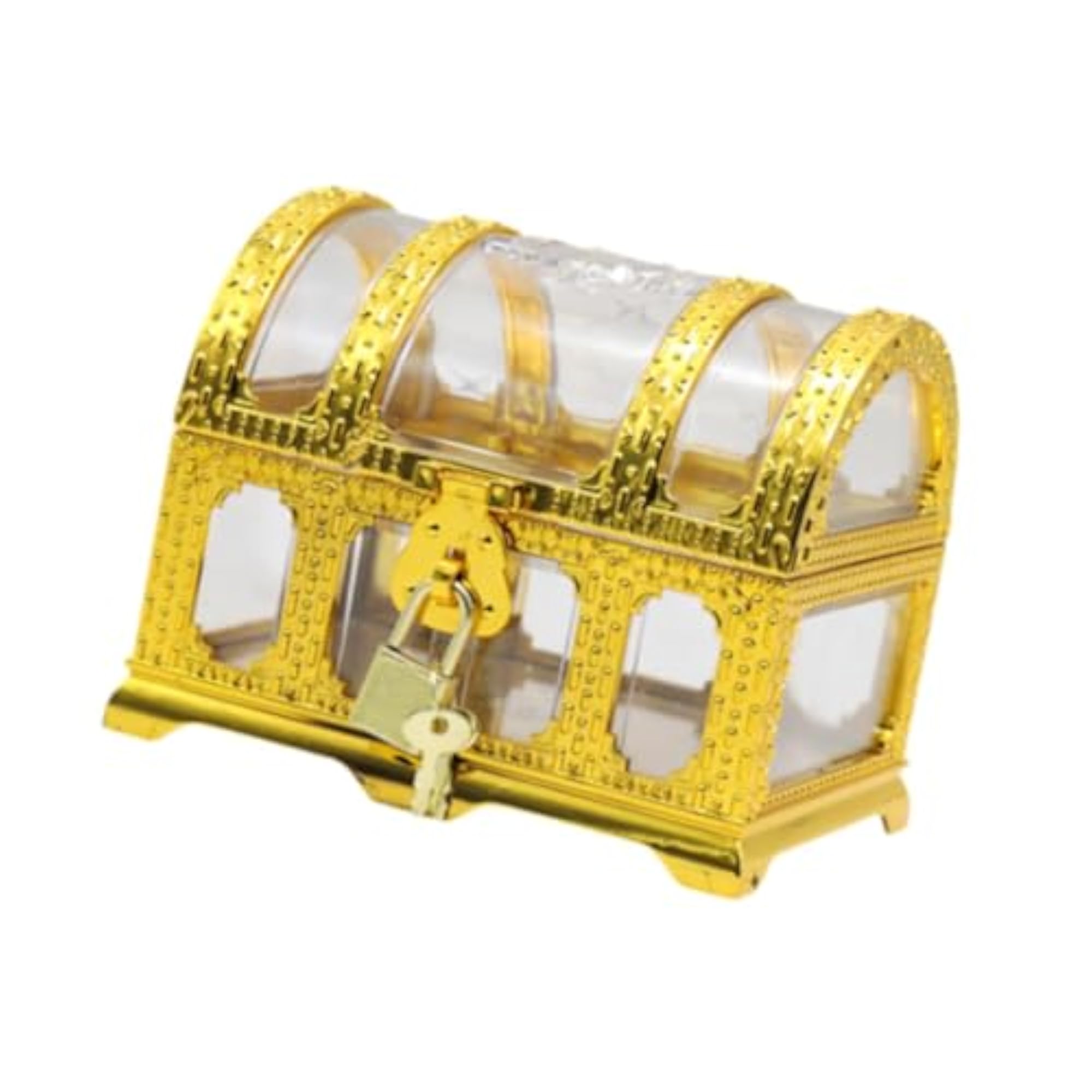 Pirate Treasure Chest Antique Trinket Jewelry Box