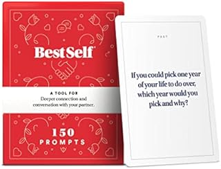 BestSelf Intimacy Deck with 150 Relationship Building Conversation Starters for Adults