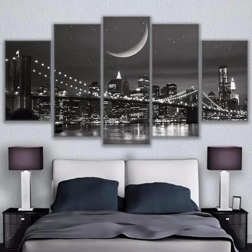 Impression sur toile NYC de haute qualité pour salon contemporain