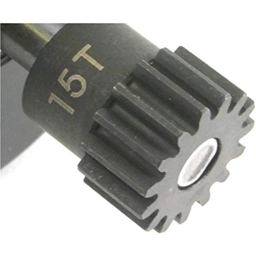 Pignon en acier 15T 32p Hot Racing NSG3215 résistant aux chocs 5 mm
