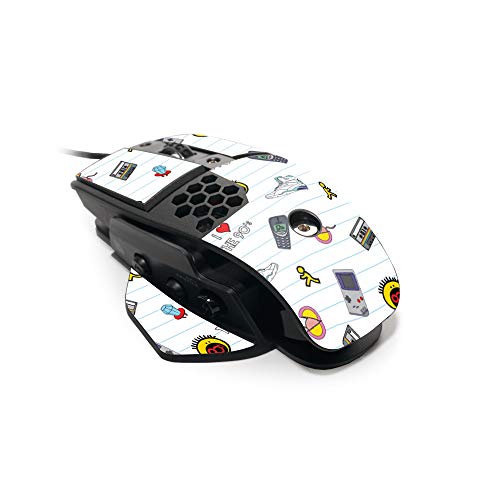 MightySkins Skin for Thermaltake Esports Level 10 M Gaming Mouse - Love The 90s | Protective, Durable, and Unique Vinyl Decal wrap Cover | Easy to Apply, Remove, and Change Styles | Made in The USA