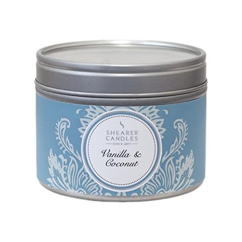 Shearer Vanilla and Coconut Scented Candle Cover