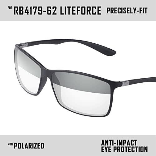 Image of Polarized Replacement Lenses for Ray-Ban Liteforce RB4179 62mm Sunglass