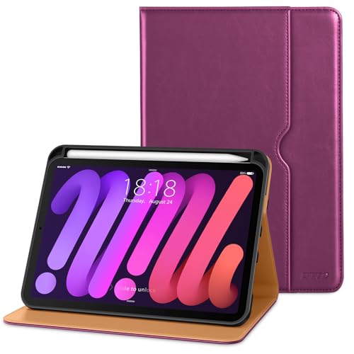 DTTO for iPad mini 7 (A17 Pro) / iPad mini 6 Case 8.3-inch, Purple
