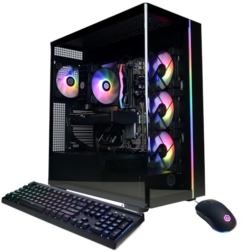 CyberPowerPC Gamer Master Gaming PC, AMD Ryzen 7 8700F 4.1GHz, GeForce RTX 5060 Ti 8GB, 16GB DDR5, 1TB PCIe 4.0 SSD, WiFi Ready & Windows 11 Home (GMA2900A2) by CyberpowerPC - Used condition - CA$1558.30