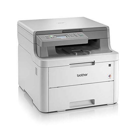 Brother DCP-L3510CDW Kompaktes 3-in-1 Farb-Multifunktionsgerät, weiß