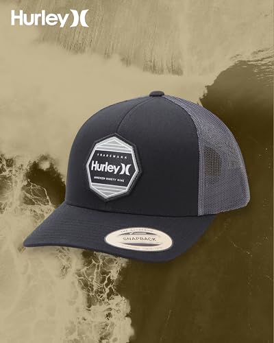 Image of Hurley Mens Hat Beach Break Trucker Water Resistant Baseball Cap
