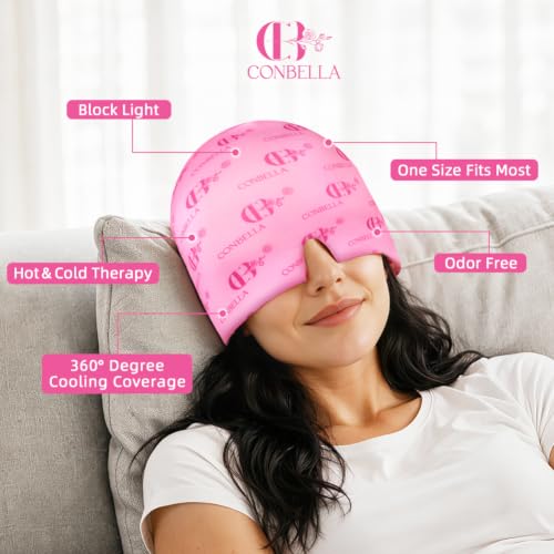 Image of Migraine Relief Cap, Soothing Headache Ice Face Mask Products