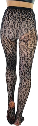 Image of ToBeInStyle Women's Vibrant Multicolor Animal Print Pantyhose Assorted Hosiery