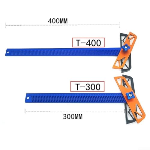 Precision Measuring Tool 300400mm T Type Square Ruler Aluminum Alloy for Crafts and Model Making (300mm) - Image 3
