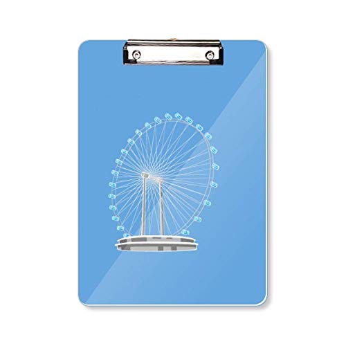 Porte-bloc A4 Singapore Grande roue pour écrire debout sans support