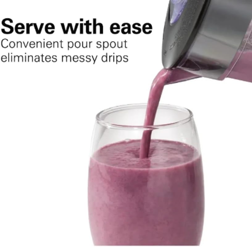 Beach Smoothie Blender, 48 oz. Jar, 12 Blending Functions (White)