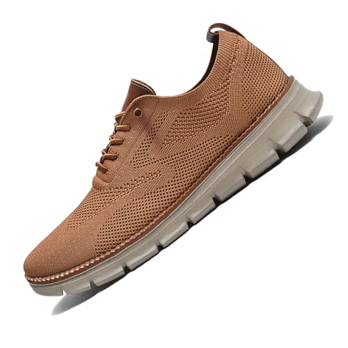 Men’s Lightweight Mesh Sneakers – Breathable Knit Shoes with Cushioned Sole | Comfortable Casual Footwear for All-Day Wear