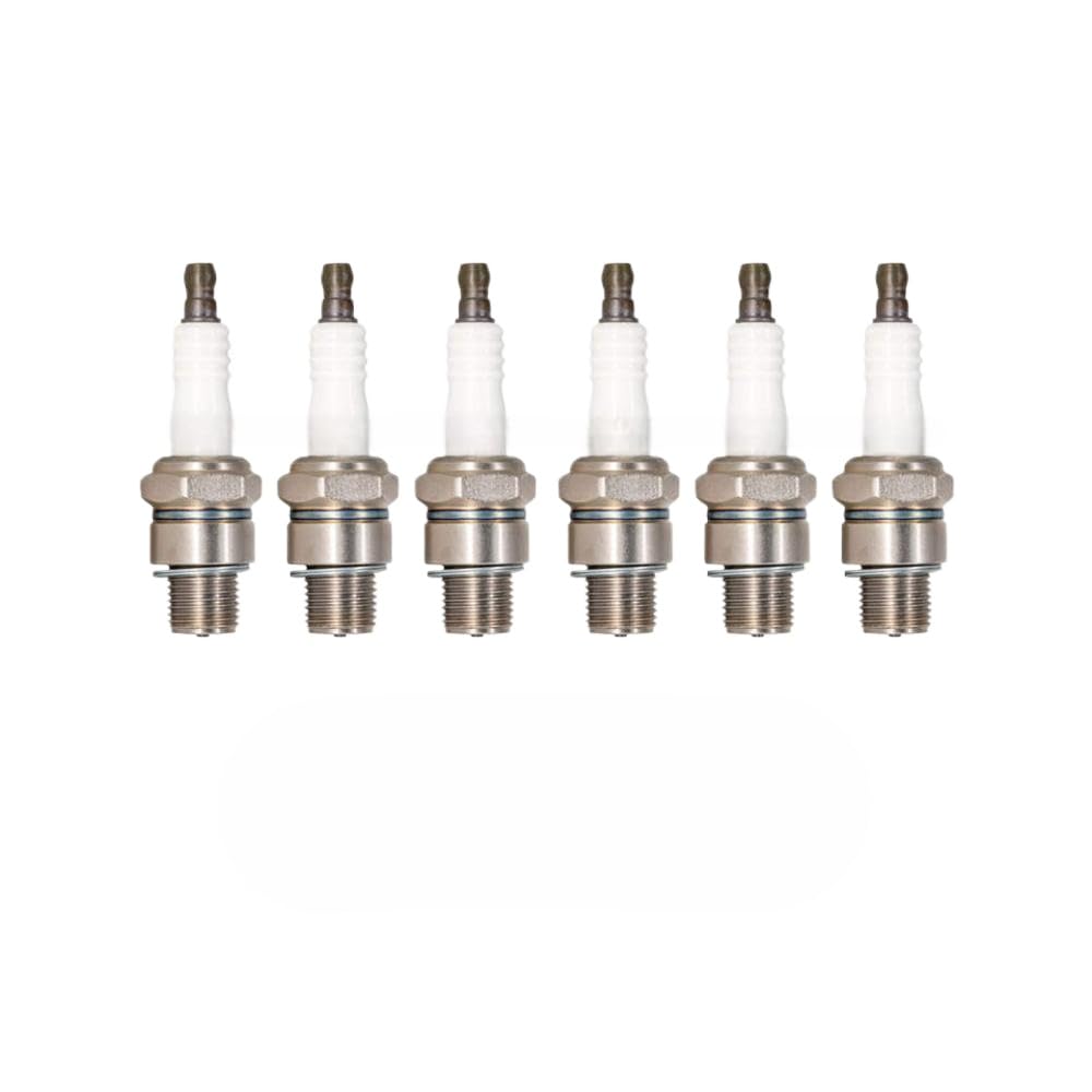 Bujías Marinas compatibles para embarcaciones 2-8 Unidades para BUHW BU8H 6001 QL76V 898M AUTOLITE 2852 Opciones de posventa 4 Unidades E9Y-13