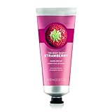 crema manos almendras body shop Crema de manos Nutre las manos Textura ligera, no grasosa Deja las manos más suaves y suaves Las manos y las cutículas se dejarán sintiendo sedosa y suave Tamaño conveniente de viaje Aceite de semilla de fresa prensado en frío Comunidad Karité de Ghana