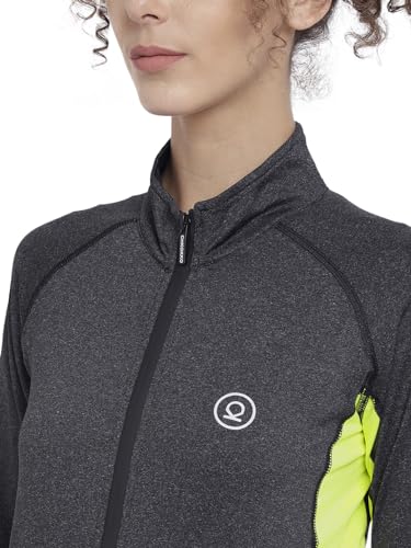 Image of CHKOKKO Women Sports Zipper Running Winter Track Suit Set