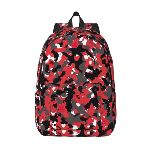 Sac à dos universitaire EdWal camouflage pour ordinateur portable et voyage homme femme