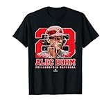 Silhouette Alec Bohm Philadelphia MLBPA T-Shirt