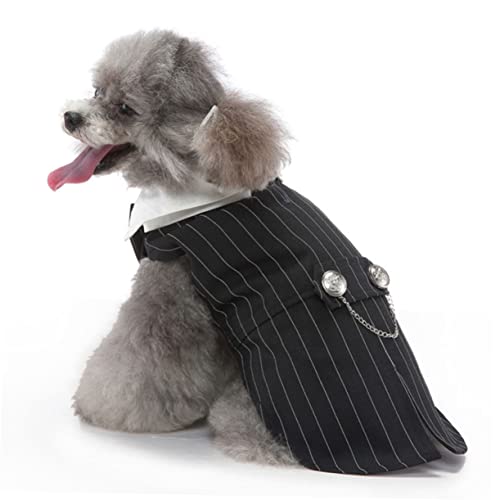 Traje de Esmoquin para Perro BESPORTBLE XL Negro miniatura 7