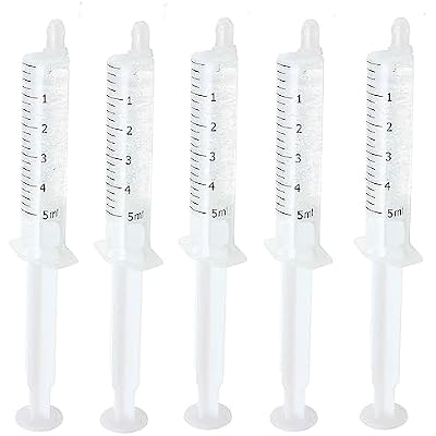 Bright White Smiles Teeth Whitening Kit, 35% Carbamide Peroxide Gel for Professional Results at Home, Whiter Refill System Includes 5X 5cc/ml Syringes