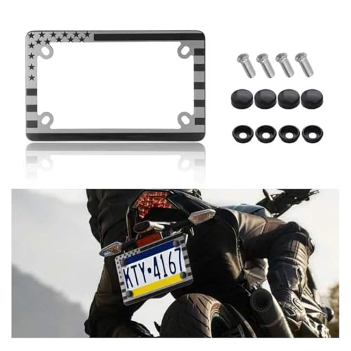 American Flag Motorcycle License Plate Frame
