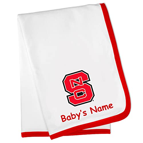 Future Tailgater NC State Wolfpack Custom Personalized Baby Blanket