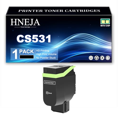Cartouche toner CS531 noire compatible Lexmark CX532adwe CS632dwe CX635