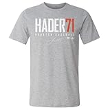 500 LEVEL Josh Hader Houston Elite Shirt (Heather Gray, Medium)