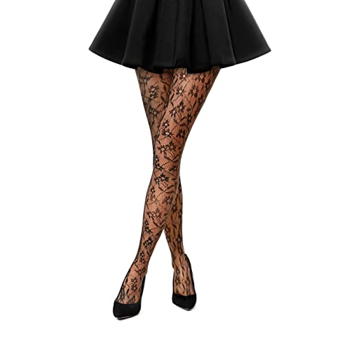 TouchUps Fishnet Stockings Fashion Stockings High Waist Bottom Wear Pull-on Style Breathable, Comfortable
