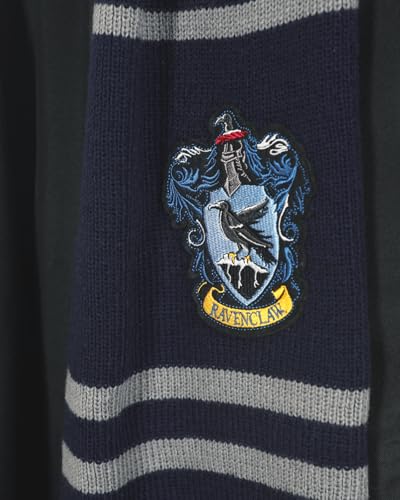 Funidelia Bufanda Réplica Oficial de Ravenclaw Harry Potter para hombre y mujer. Accesorios & merchandising - Regalos originales para Navidad, cumpleaños y otras celebraciones - imagen 3