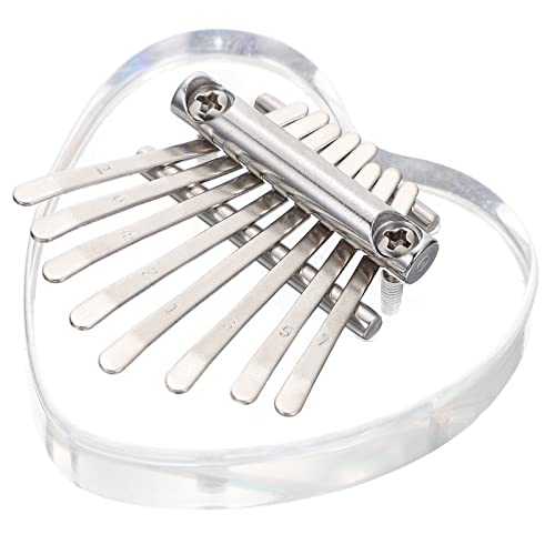 Vaguelly 8- Tone Wood Kalimba 21 Chaves Adorável Piano de Polegar para Crianças para Crianças Inicia