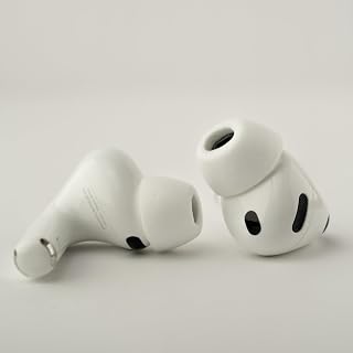Comply TrueGrip | Premium Memory Schaumstoff Ersatz-Ohrstöpsel für Apple AirPods Pro (3 Generation) | hervorragende Geräuschisolierung| Weiss, Verschiedene Größen, S/M/L, 3 Paar