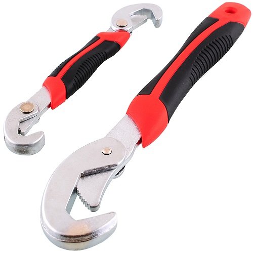 Snap N Grip Red Steel Multipurpose Wrench Set Of 2 - SNPGRP-N11