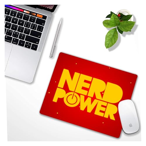 Image of Paper Plane Design - Geek Nerd - Anti Skid Non Slip Rubber Mouse Pad of Computers. Size - 9 x 7 inches.d28