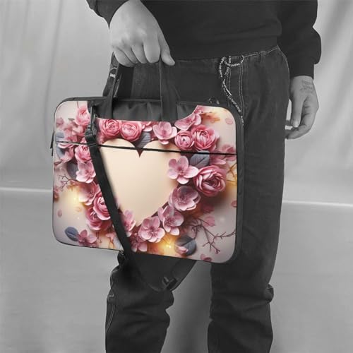 Maletín para portátil Unisex KHiry 15.6 pulgadas negro miniatura 6