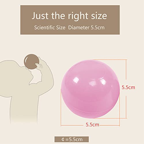 image for Generic Ritaifer Ball Pit Balls 100 pcs for Kids, Toddler Crush-Propro