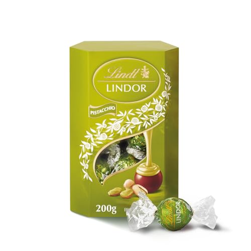Image of Lindt Lindor Pistacchio Irresistibile Smooth Chocolate 200g